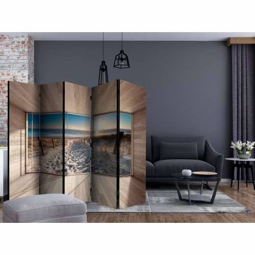 Paravan u 5 dijelova - Modern Lounge: By the Sea II [Room Dividers] 225x172 Cijena