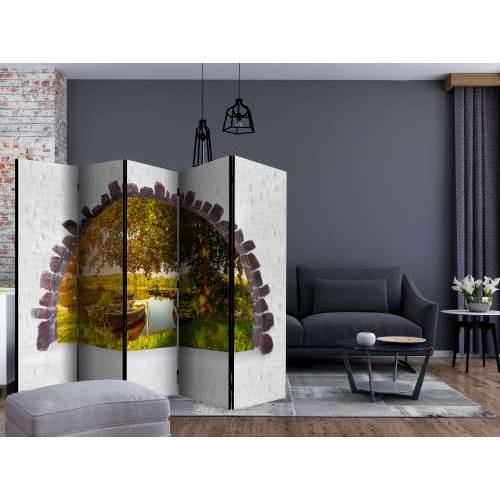 Paravan u 5 dijelova - Summer Lake II [Room Dividers] 225x172 Cijena
