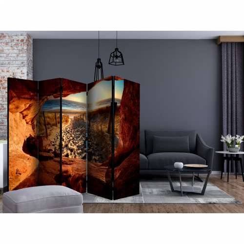 Paravan u 5 dijelova - Cave: Beautiful Beach II [Room Dividers] 225x172 Cijena