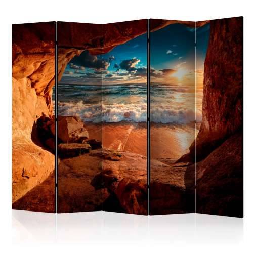 Paravan u 5 dijelova - Cave: Beach II [Room Dividers] 225x172 Cijena