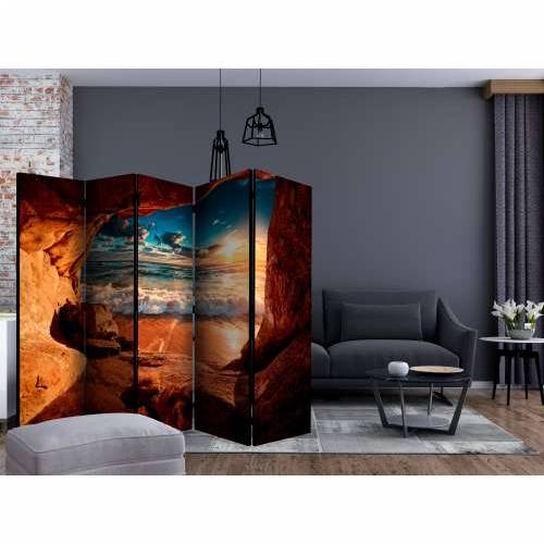 Paravan u 5 dijelova - Cave: Beach II [Room Dividers] 225x172 Cijena