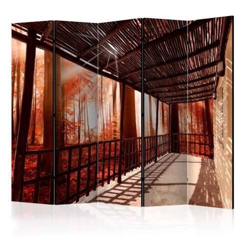 Paravan u 5 dijelova - Nature: Forest Terrace II [Room Dividers] 225x172 Cijena
