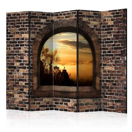 Paravan u 5 dijelova - Stony Window: Morning Mist II [Room Dividers] 225x172 Cijena