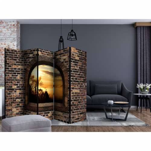 Paravan u 5 dijelova - Stony Window: Morning Mist II [Room Dividers] 225x172 Cijena