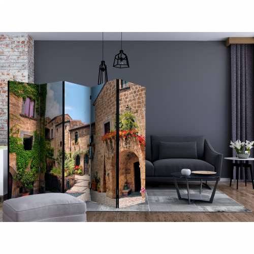 Paravan u 5 dijelova - Tuscan alley II [Room Dividers] 225x172 Cijena