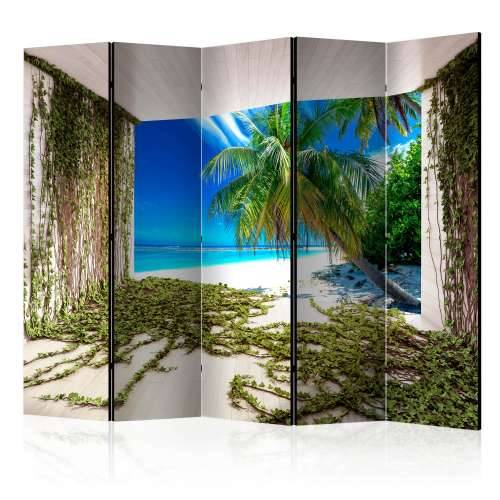 Paravan u 5 dijelova - Beach and Ivy II [Room Dividers] 225x172 Cijena