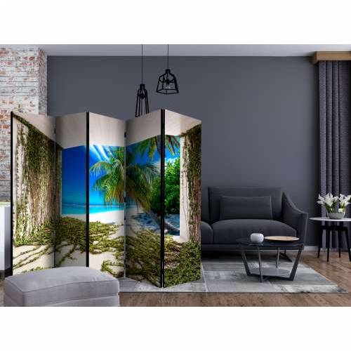 Paravan u 5 dijelova - Beach and Ivy II [Room Dividers] 225x172 Cijena