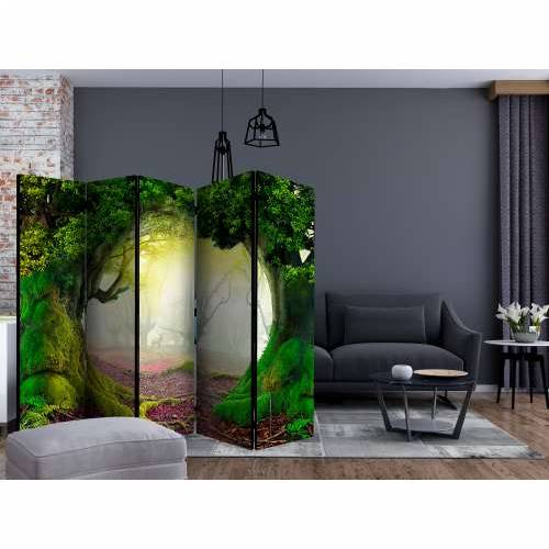 Paravan u 5 dijelova - Enchanted forest II [Room Dividers] 225x172 Cijena