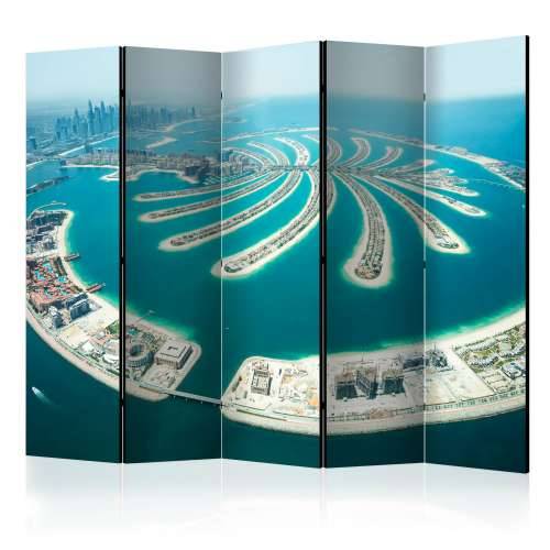Paravan u 5 dijelova - Dubai: Palm Island II [Room Dividers] 225x172 Cijena