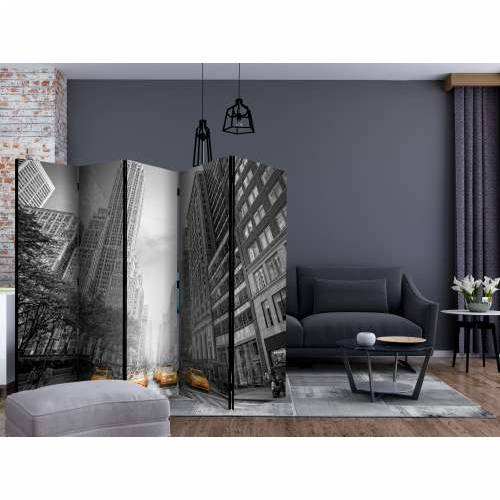 Paravan u 5 dijelova - New York - yellow taxis II [Room Dividers] 225x172 Cijena