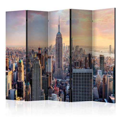 Paravan u 5 dijelova - Sunny Metropolis II [Room Dividers] 225x172 Cijena