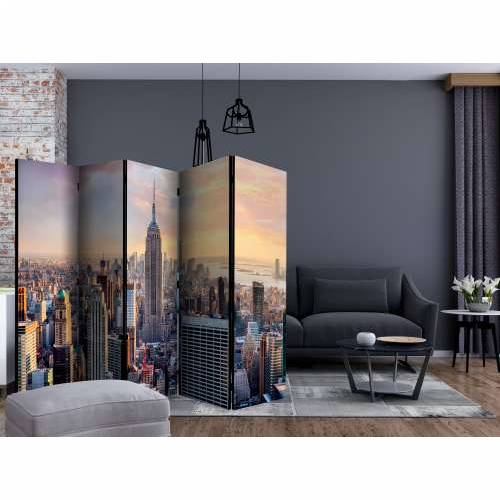 Paravan u 5 dijelova - Sunny Metropolis II [Room Dividers] 225x172 Cijena