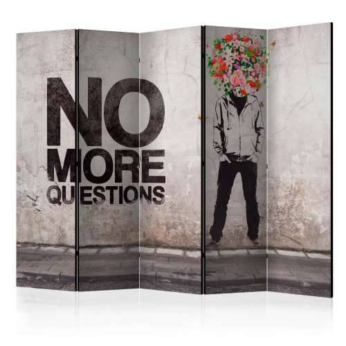 Paravan u 5 dijelova - No more questions II [Room Dividers] 225x172 Cijena