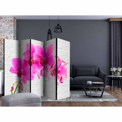 Paravan u 5 dijelova - Pink excitation II [Room Dividers] 225x172 Cijena