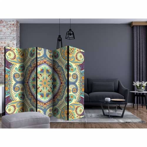 Paravan u 5 dijelova - Pastel mosaic II [Room Dividers] 225x172 Cijena