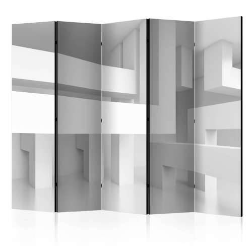 Paravan u 5 dijelova - Alabaster maze II [Room Dividers] 225x172 Cijena