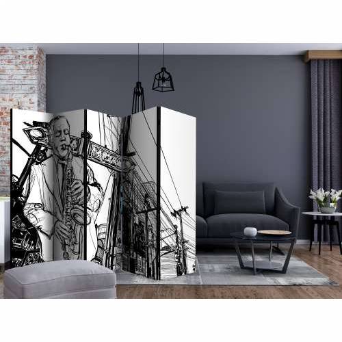 Paravan u 5 dijelova - Saxophone recital on Broadway II [Room Dividers] 225x172 Cijena