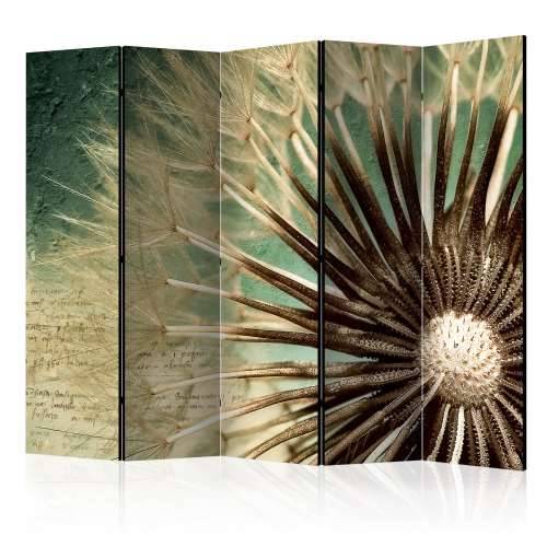 Paravan u 5 dijelova - Focus on dandelion II [Room Dividers] 225x172 Cijena
