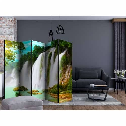 Paravan u 5 dijelova - Detian - waterfall (China) II [Room Dividers] 225x172 Cijena