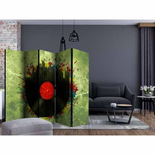 Paravan u 5 dijelova - Colorful melodies of the city II [Room Dividers] 225x172 Cijena