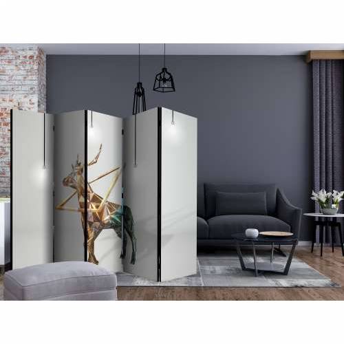 Paravan u 5 dijelova - deer (3D) II [Room Dividers] 225x172 Cijena