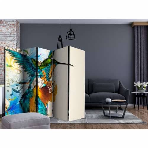 Paravan u 5 dijelova - Marvelous bird II [Room Dividers] 225x172 Cijena