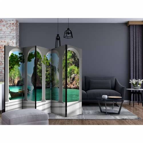 Paravan u 5 dijelova - On the terrace II [Room Dividers] 225x172 Cijena
