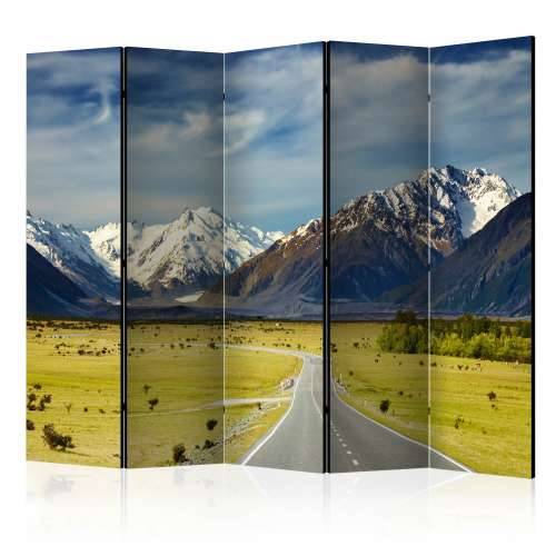 Paravan u 5 dijelova - Southern Alps, New Zealand II [Room Dividers] 225x172 Cijena