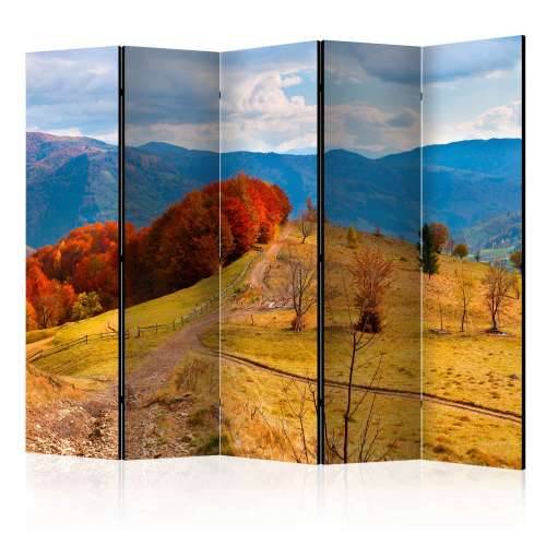 Paravan u 5 dijelova - Autumn landscape in the Carpathian mountains II [Room Dividers] 225x172 Cijena