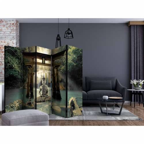 Paravan u 5 dijelova - Buddha Smile II [Room Dividers] 225x172 Cijena
