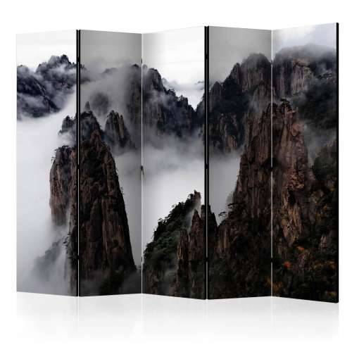 Paravan u 5 dijelova - Sea of clouds in Huangshan Mountain, China II [Room Dividers] 225x172 Cijena
