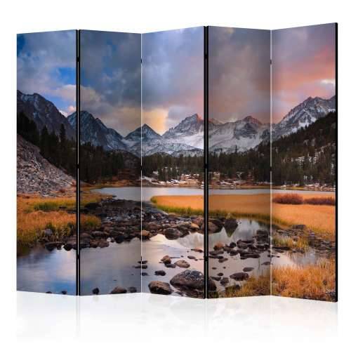 Paravan u 5 dijelova - Amazing mountain landscape II [Room Dividers] 225x172 Cijena