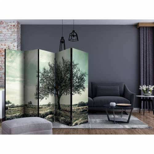Paravan u 5 dijelova - tree - vintage II [Room Dividers] 225x172 Cijena