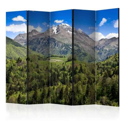 Paravan u 5 dijelova - Holiday in the mountains II [Room Dividers] 225x172 Cijena