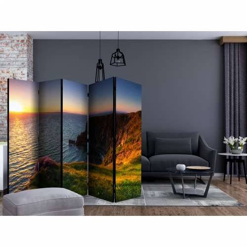 Paravan u 5 dijelova - Sunset: Cliffs of Moher, Ireland II [Room Dividers] 225x172 Cijena