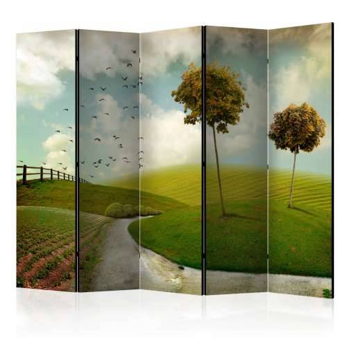 Paravan u 5 dijelova - autumn - landscape II [Room Dividers] 225x172 Cijena
