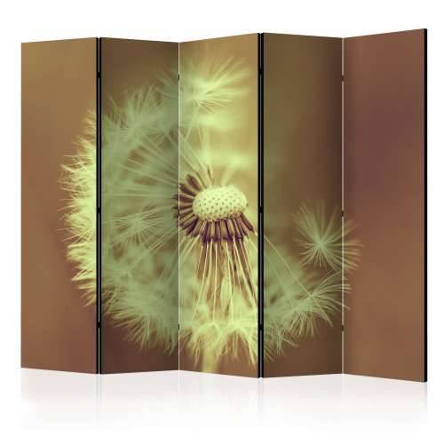 Paravan u 5 dijelova - dandelion (sepia) II [Room Dividers] 225x172 Cijena