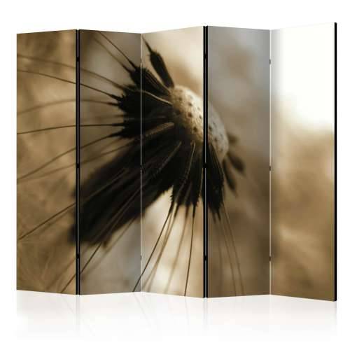 Paravan u 5 dijelova - dandelion - sepia II [Room Dividers] 225x172 Cijena