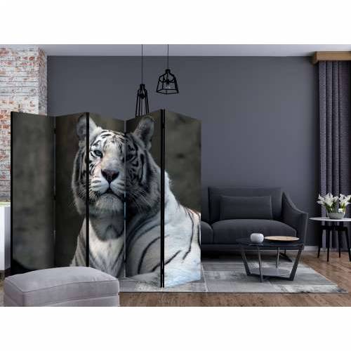 Paravan u 5 dijelova - Bengali tiger in zoo II [Room Dividers] 225x172 Cijena