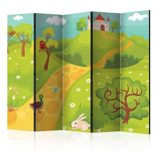 Paravan u 5 dijelova - A path to a magical castle II [Room Dividers] 225x172 Cijena