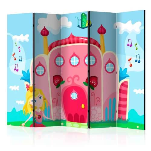 Paravan u 5 dijelova - Castle II [Room Dividers] 225x172 Cijena
