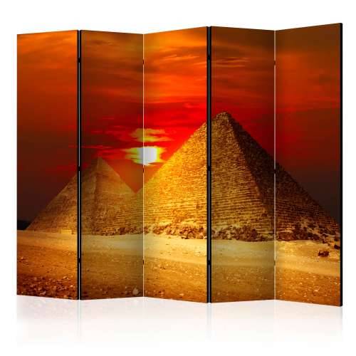 Paravan u 5 dijelova - The Giza Necropolis - sunset II [Room Dividers] 225x172 Cijena