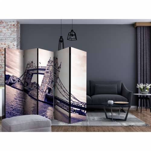 Paravan u 5 dijelova - Tower Bridge II [Room Dividers] 225x172 Cijena