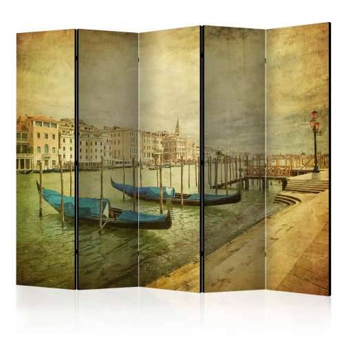 Paravan u 5 dijelova - Grand Canal, Venice (Vintage) II [Room Dividers] 225x172 Cijena