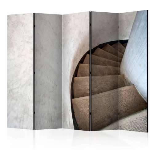 Paravan u 5 dijelova - Spiral stairs II [Room Dividers] 225x172 Cijena