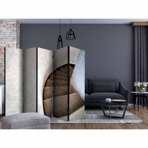 Paravan u 5 dijelova - Spiral stairs II [Room Dividers] 225x172 Cijena