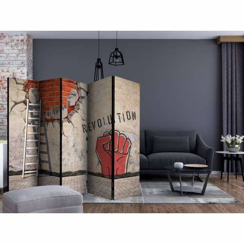 Paravan u 5 dijelova - The invisible hand of the revolution II [Room Dividers] 225x172 Cijena