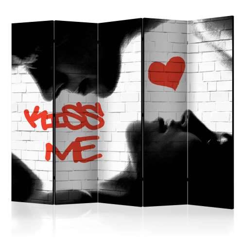 Paravan u 5 dijelova - Kiss me II [Room Dividers] 225x172 Cijena