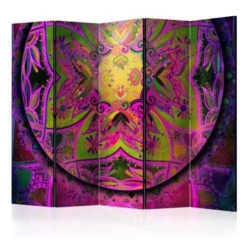 Paravan u 5 dijelova - Mandala: Pink Expression II [Room Dividers] 225x172 Cijena