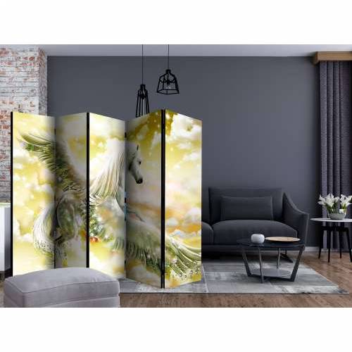Paravan u 5 dijelova - Pegasus (Yellow) II [Room Dividers] 225x172 Cijena